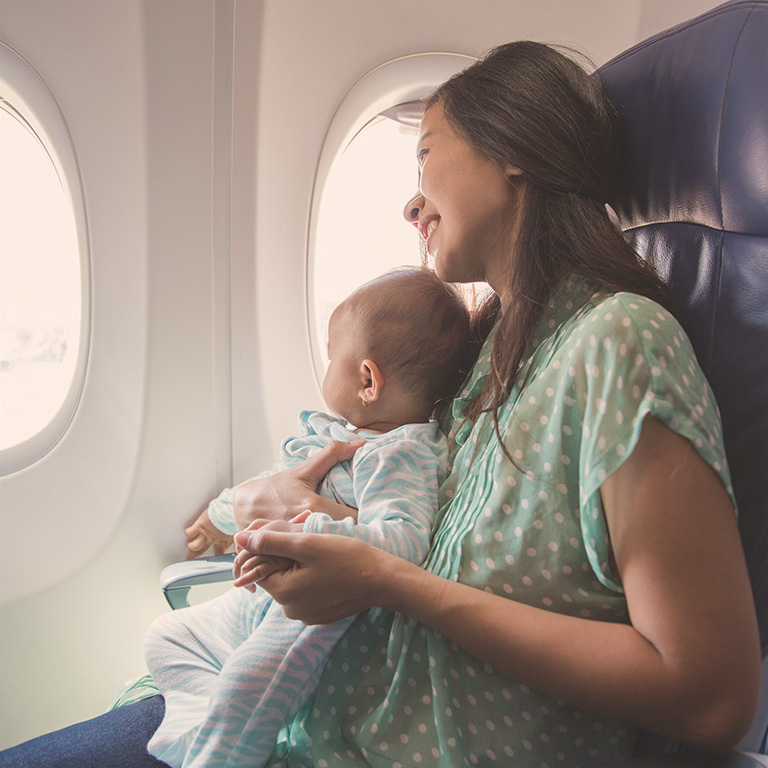 traveling with a baby, vacation with a baby, traveling to mexico, new baby, empty seat, safety standards, take a vacation, mexico with a baby, relaxing vacation, large strollers