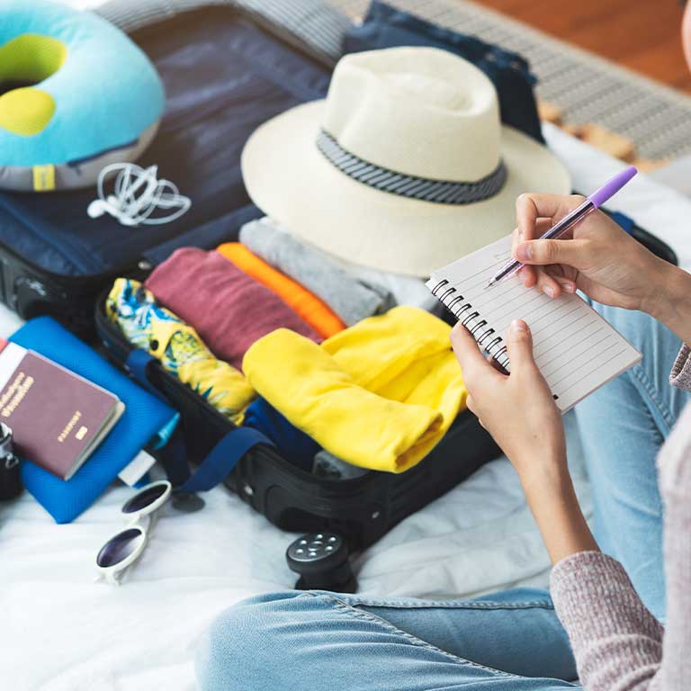 13 sencillos consejos para empacar las maletas para su viaje, imprimible