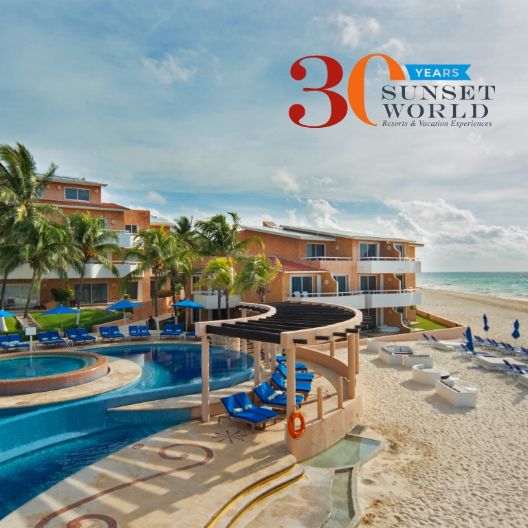 resort in playa del carmen - sunset world - vacation in playa del carmen - beachfront resort - travel agency - beachfront hotel - sunset royal - sunrise travel - sunset fishermen - cozy beach resort