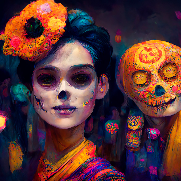 EL DIA DE MUERTOS EN MÉXICO 